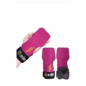 Wrist Straps Weightlifting  Maximum Grip Support - Lifting Deadlift Strap Pink